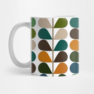 Retro 60s Mid Century Modern Pattern 2 Mug